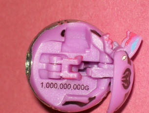 Rare Custom 1 Billion G Bakugan