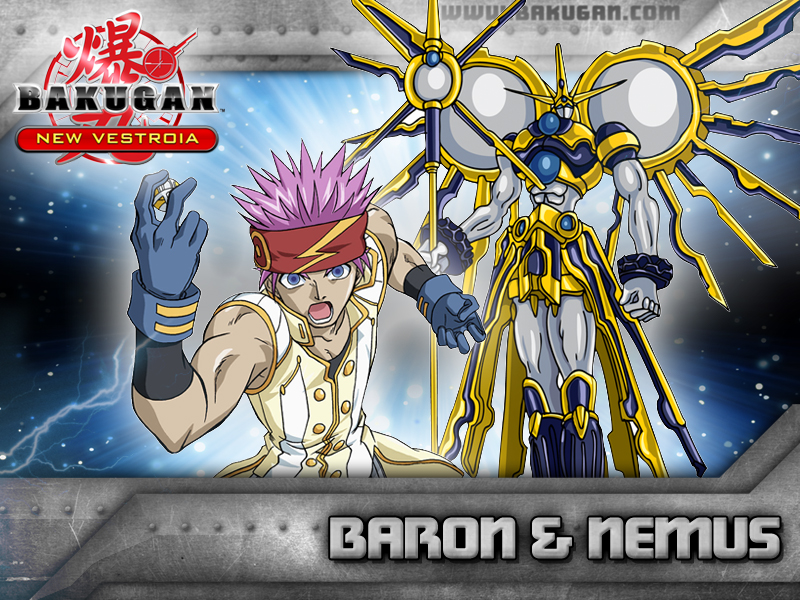 Bakugan New Vestroia Baron and Nemus