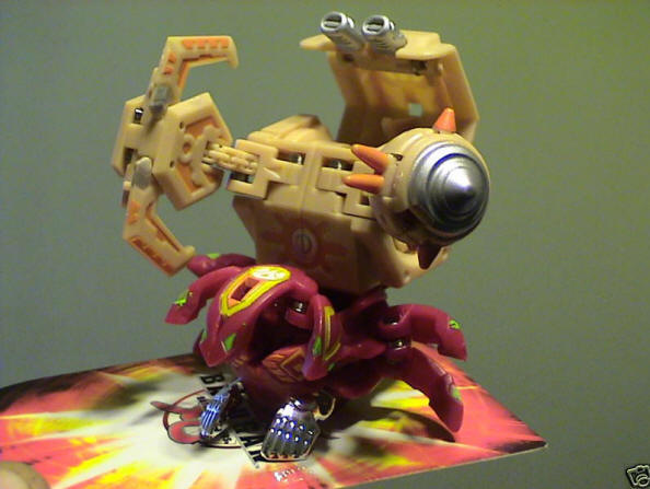 Phosphos Weapon Systems - Bakugan Battle Gear