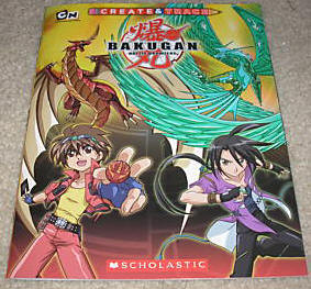 Bakugan Create and Trace Book