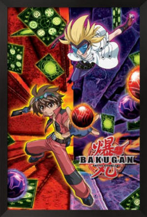 Bakugan Framed Art