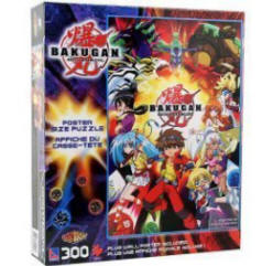 Bakugan Poster Size Puzze with Bonus Poster