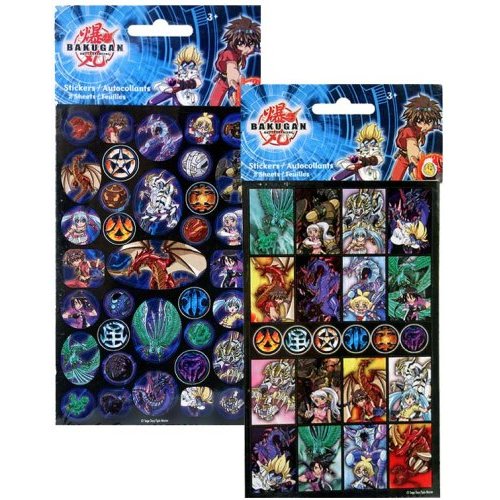 Bakugan Sticker Set