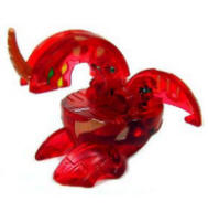 Bakugan Translucent Dragonoid Red