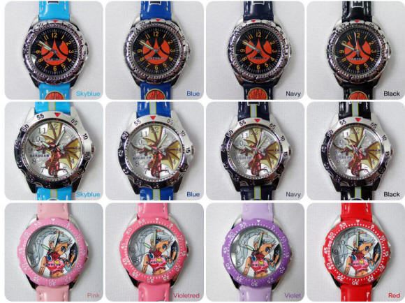 Bakugan Watch Colors