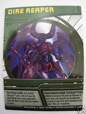 Bakuneon Card Dire Reaper