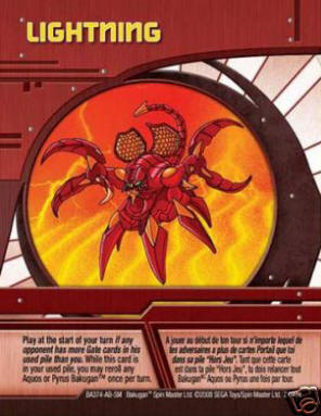 Bakuneon Lightning Card