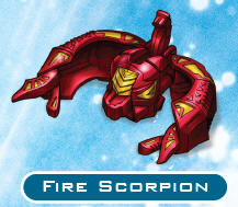 Fire Scorpion Trap Bakugan