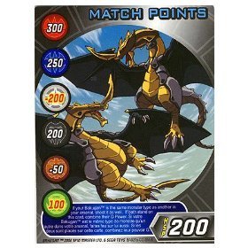 Bakugan Command Card Match Points