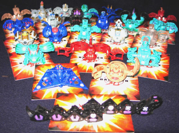 Huge Bakuneon Collection Tons of New Bakugan