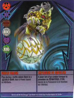 Shield Smash Gundalian Invaders Card